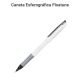 CANETA ESFEROGRAFICA 0.8MM A BASE DE AGUA PRETA FLOATUNE PENTEL - BY108-AX